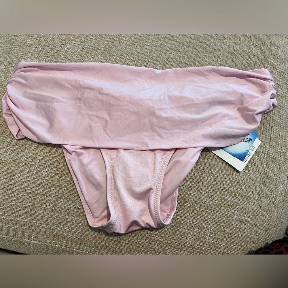 La Perla light pink bikini bottom size 46/10 NEW